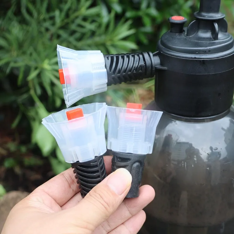 Portable Car Wash Foam Nozzle Hand Pump Foam Sprayer Universal Replacement Accessories for Household Car Cleaning Nozzle