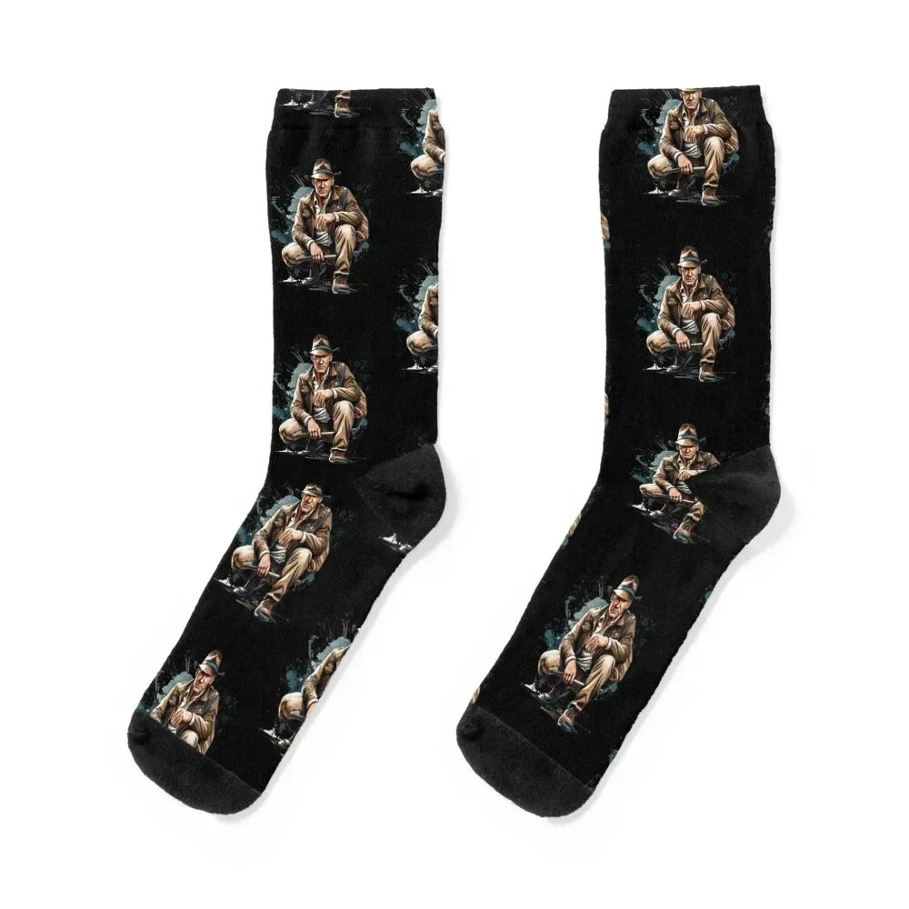 

Indiana - Comics Socks designer brand custom sports Luxury Woman Socks Men's