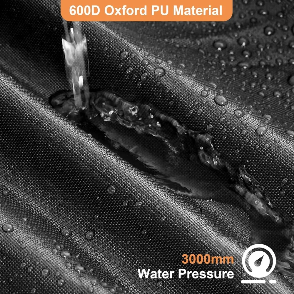 

600D водонепроницаемый автомобильный чехол на заказ с дверной молнией, защита от атмосферных воздействий для уличных транспортных средств от солнца, дождя, снега