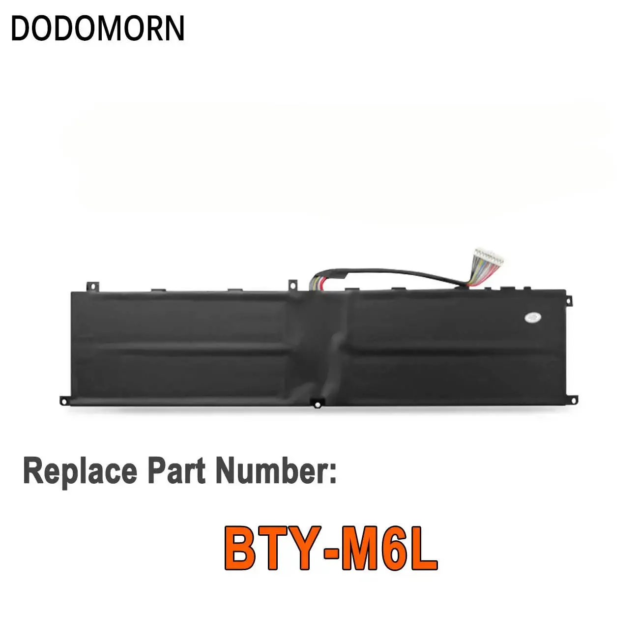 DODOMORN BTY-M6L For MSI GS65 GS75 Steslth Thin 8RF 8SE P65 P75 Creator 9SF 9SE PS63 Modern / Prestige 15 Laptop Battery 5280mAh