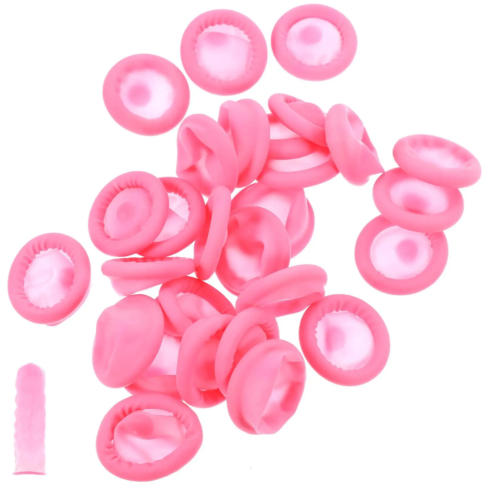 

100 Pcs Anti Static Nitrile Finger Cots Black Protective Gaming Nail Joint Cover Free Latex Sleeve Industrial Use