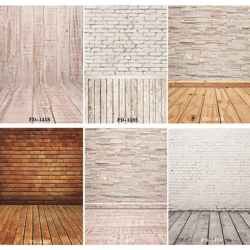 SHUOZHIKE Art Fabric Photography Backdrops Prop  Brick Wall  Photography Background #0038