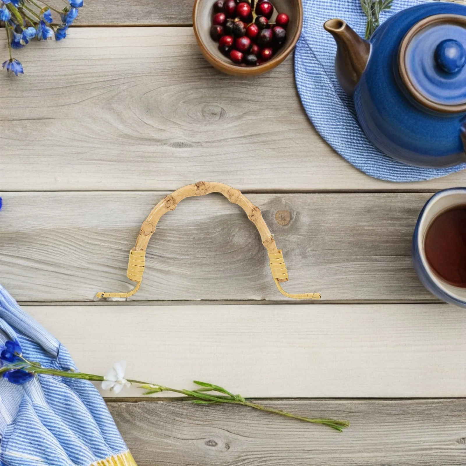 

10 pcs Tea Kettle Handle Replacement Rattan U-Shape Pot Handle For Ceramic Chinese Teapot Retro Universal Fit Accessory Heat