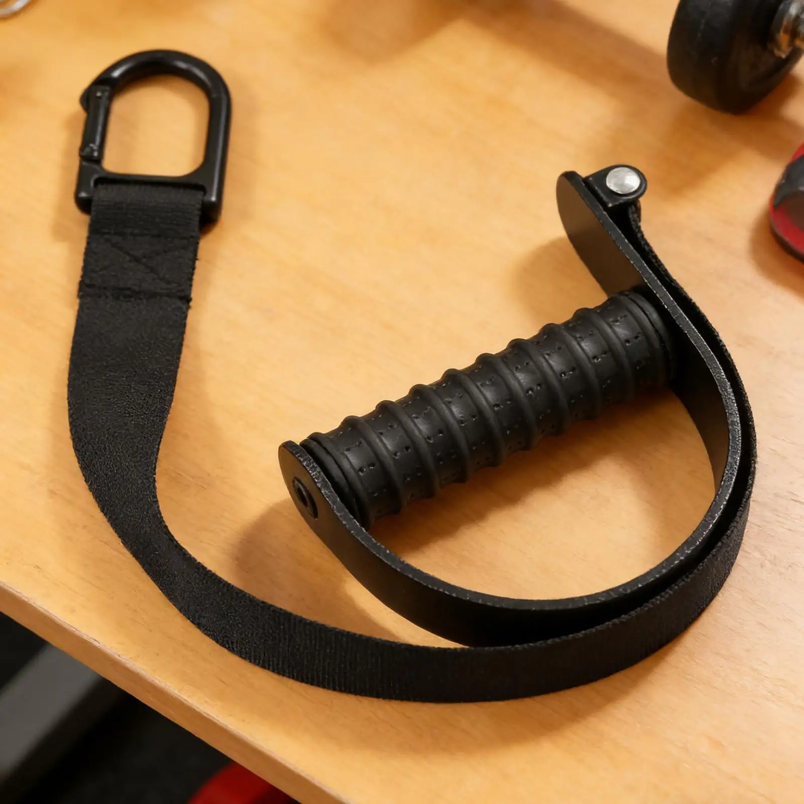 Arm Wrestling Strap Barbell Gripper Attachment Adjustable Forearm Training Belt for Gym Home Workout Exercise Strength Lifting