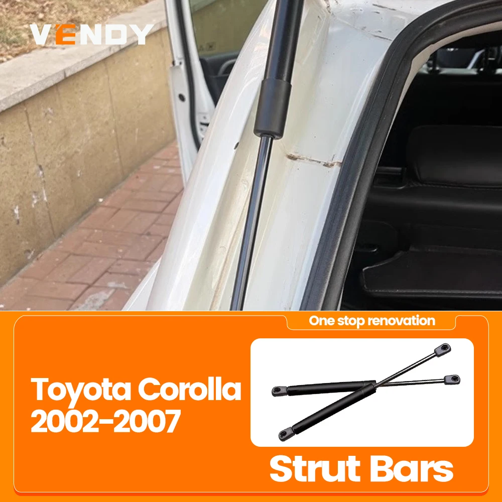 Rear Trunk Tailgate Strut For Toyota Corolla Wagon 2002-2007 2pcs Boot Lift Support Bars Gas Spring Dampers Rod 68960-0W140
