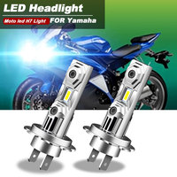 Motorcycle Headlight 12000LM H7 Bright White CSP LED Bulbs Headlight For Yamaha YZF-R6 2003-2015 YZF-R1 2006-2016