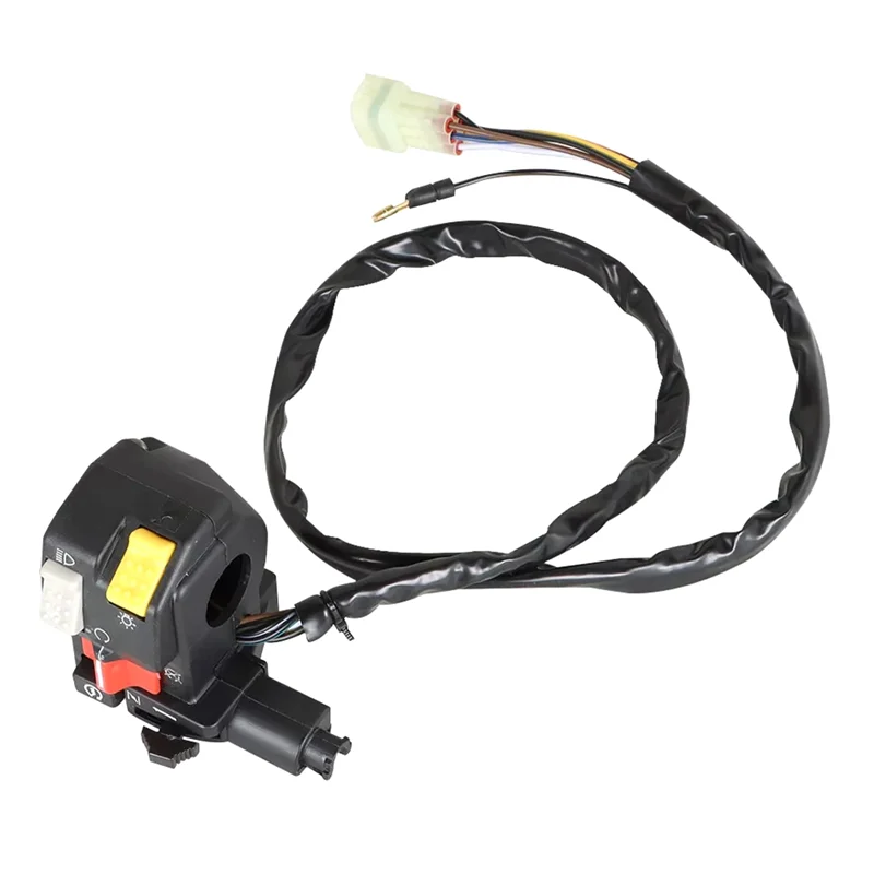 

Plain Handlebar Switch Start Kill Stop Headlight Damper For TRX400FW 4X4 Foreman 400 1995-2003 35200-HM7-720 35200-HM7-004
