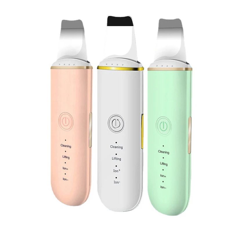 Ultrasonic Facial Skin Scrubber, Cravo Peeling, Face Cleansing Machine, Removedor de cravos, Ferramenta de cuidados com a pele