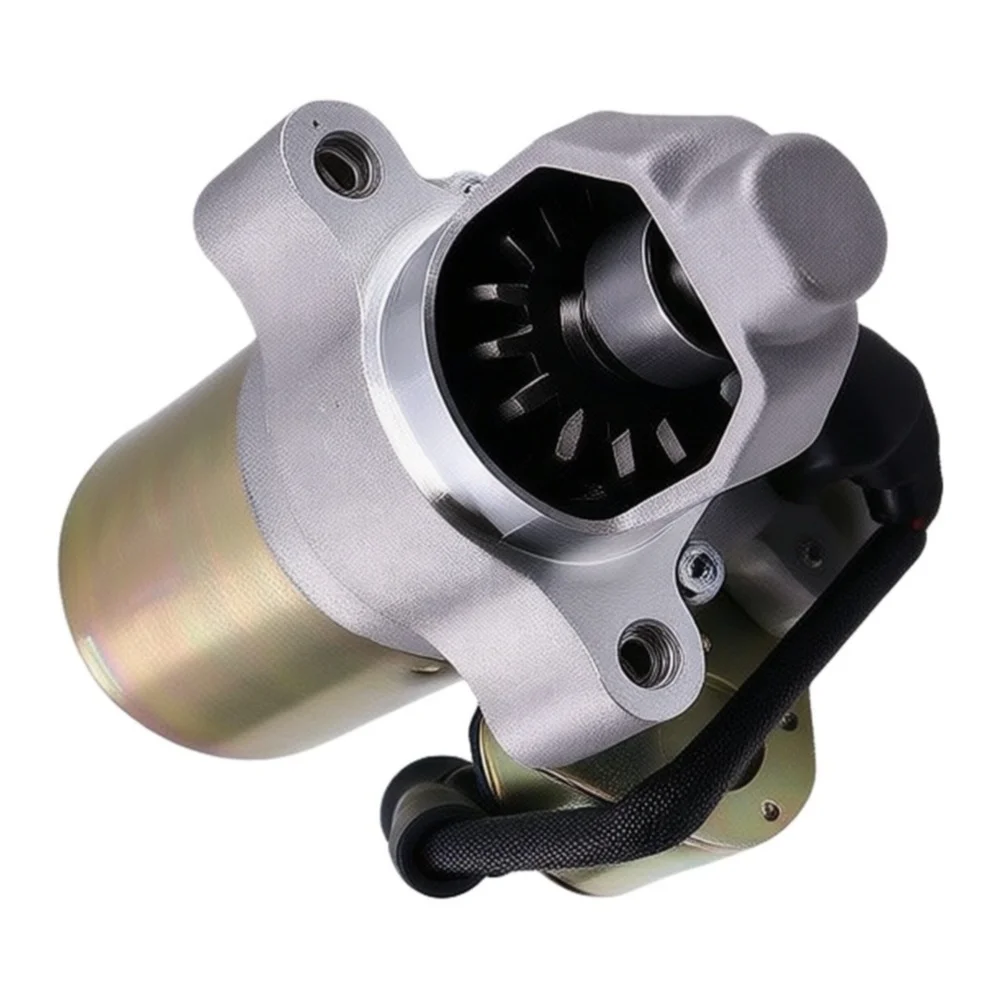 177F Starter Motor with Flange Mount and Copper Windings for Integration into Existing Small Engine Power Systems