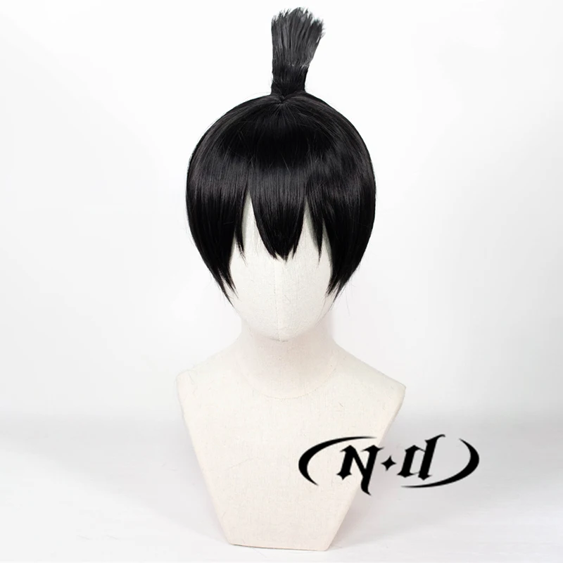 Pelucas de Cosplay ND Aki Hayakawa, peluca de motosierra para hombre, pelucas de pelo de Cosplay de Anime para Comic Con Coser, fiesta de disfraces resistente al calor