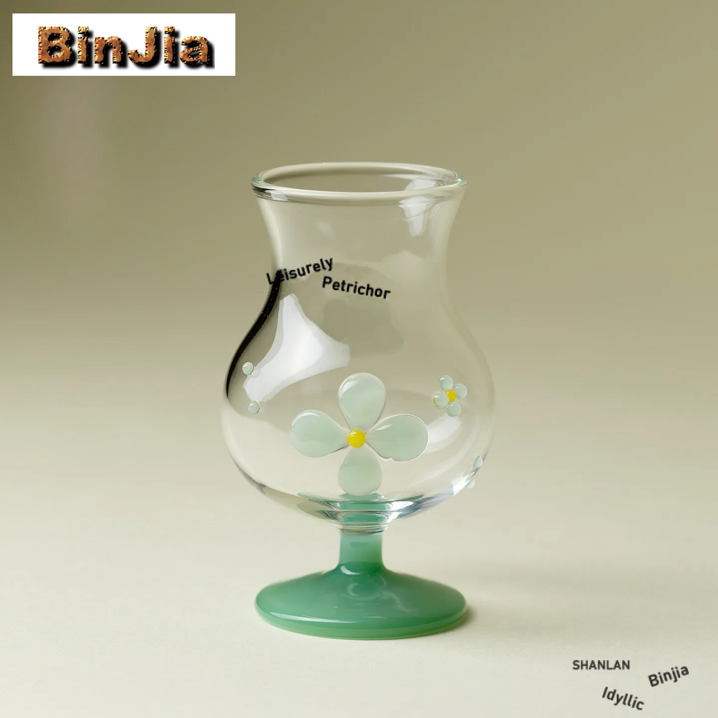 

70ml Glass High Foot Teacup Retro Tea Bowl Beautiful Tea Cup Tea-tasting Meditation Cup Jianzhan Master Cups Chinese Tea Set