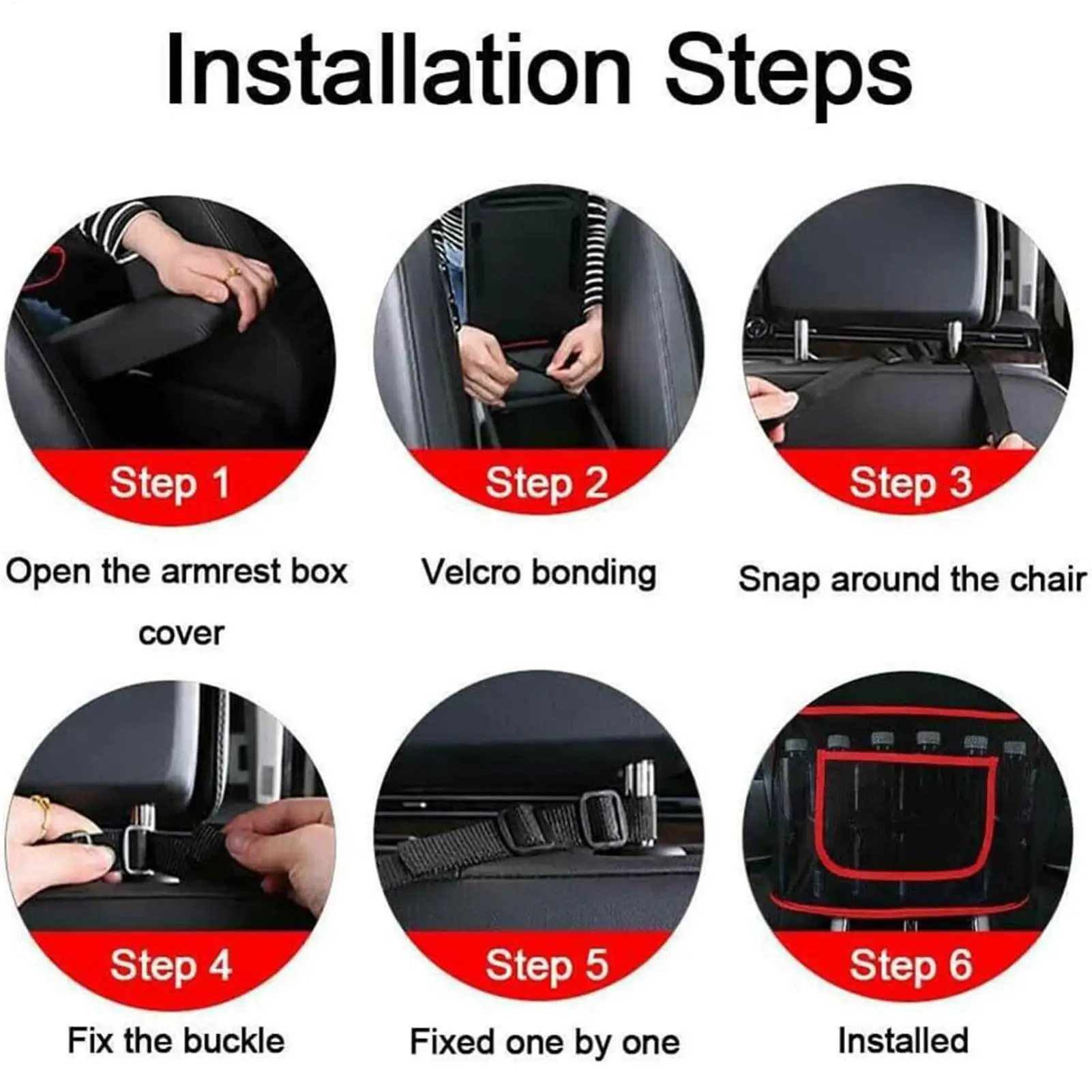 

Car Seat Back Net Bag Folding Multifunctional Back Of Seat Organizer Mesh Pocket For Water Bottle Umbrella Tissue Box Storage