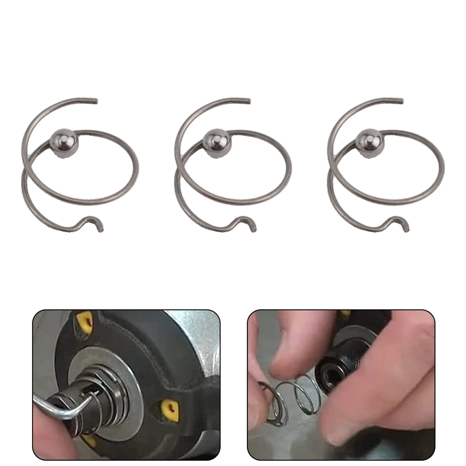 3pcs Spring With Ball For Impact Driver Chuck Repair For DCF885 DCF886 DCF887 DCF886D2 Metal Bit Power Tools Accessories