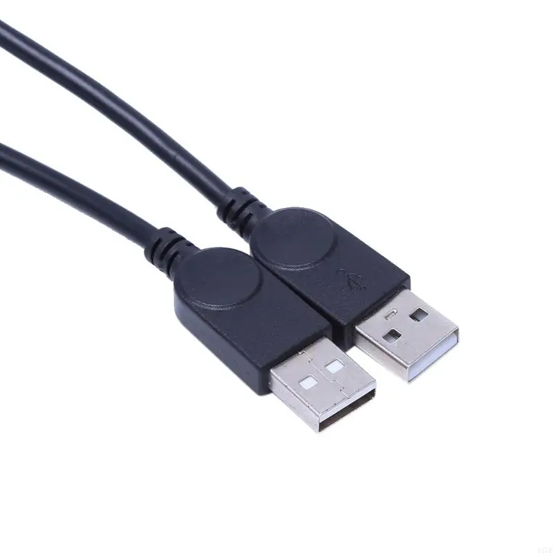 4X7E 37 USB 2.0 A Power Enhancer Y 1 Buchse auf 2 Stecker Datenlade-Verlängerungskabel