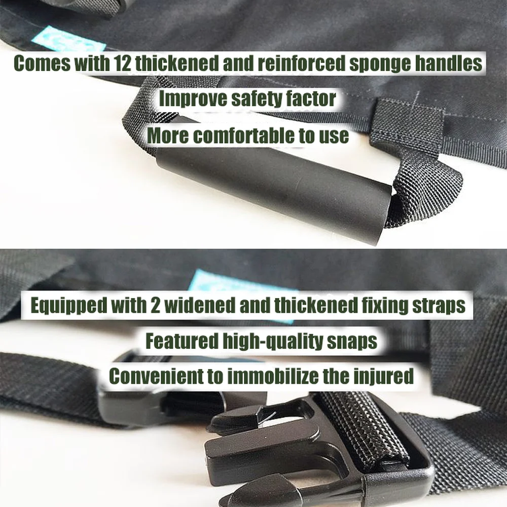 Soft Stretcher Patients Transfer Belt Positioning Bed Pad Lifting Sling Transport Mat for Elderly Disabled Turn Lift Moving Aid