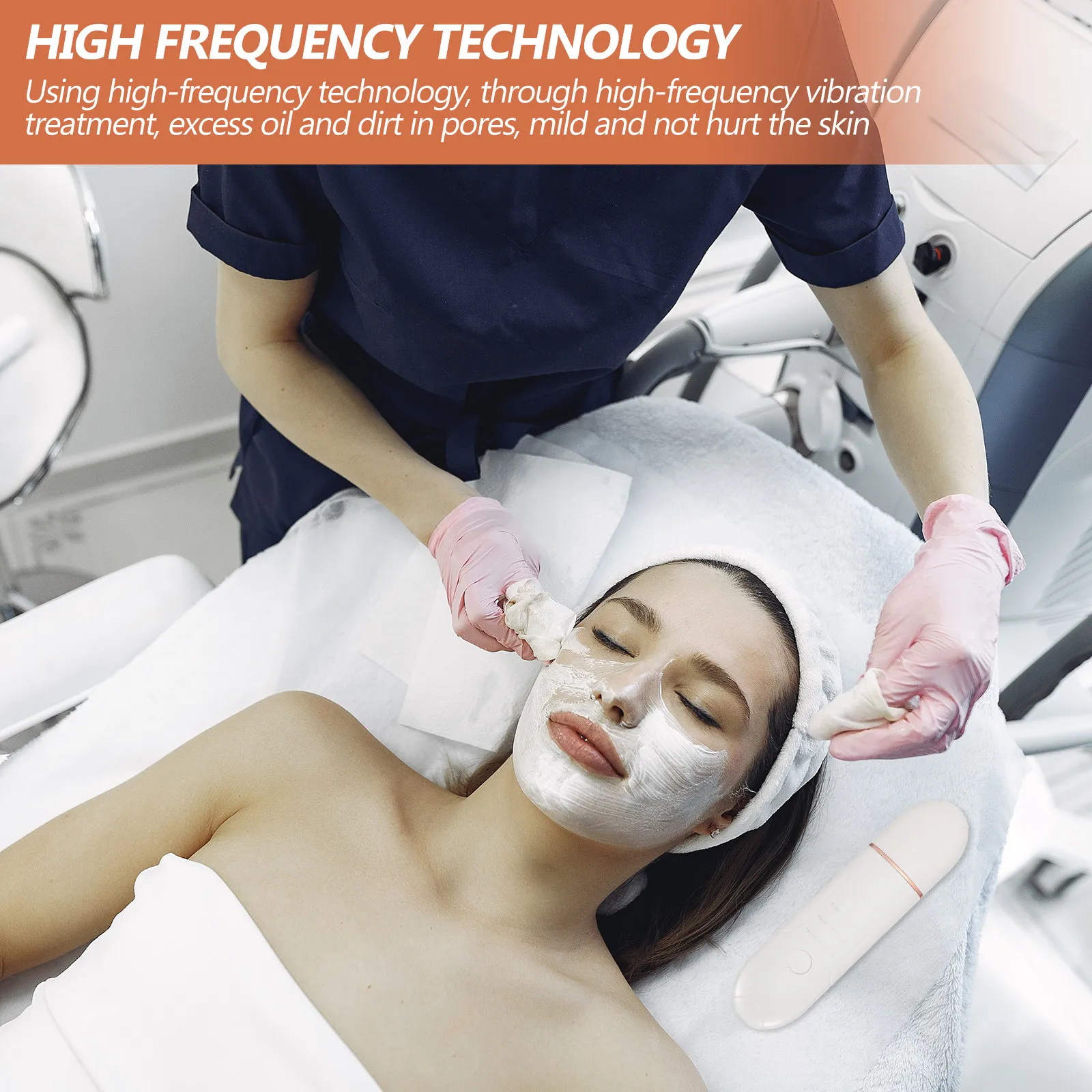 

Ультразвуковой скрабер для кожи, очиститель пор, инструмент для лифтинга лица, очиститель пор