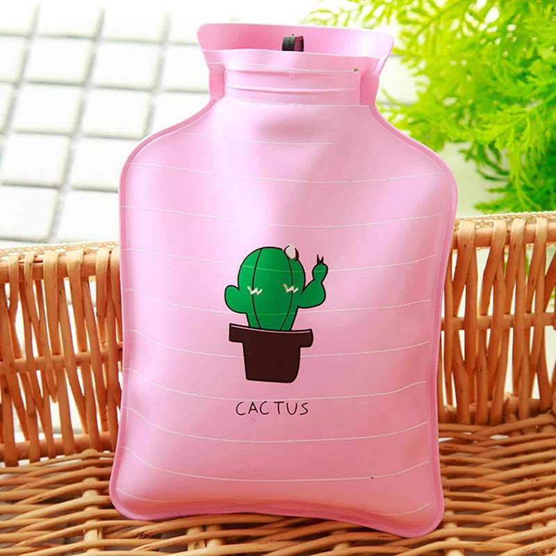 Lovely Cartoon Hand Warm Water Bottle Mini Hot Bottles Portable Warmer Girls Pocket Feet Bags