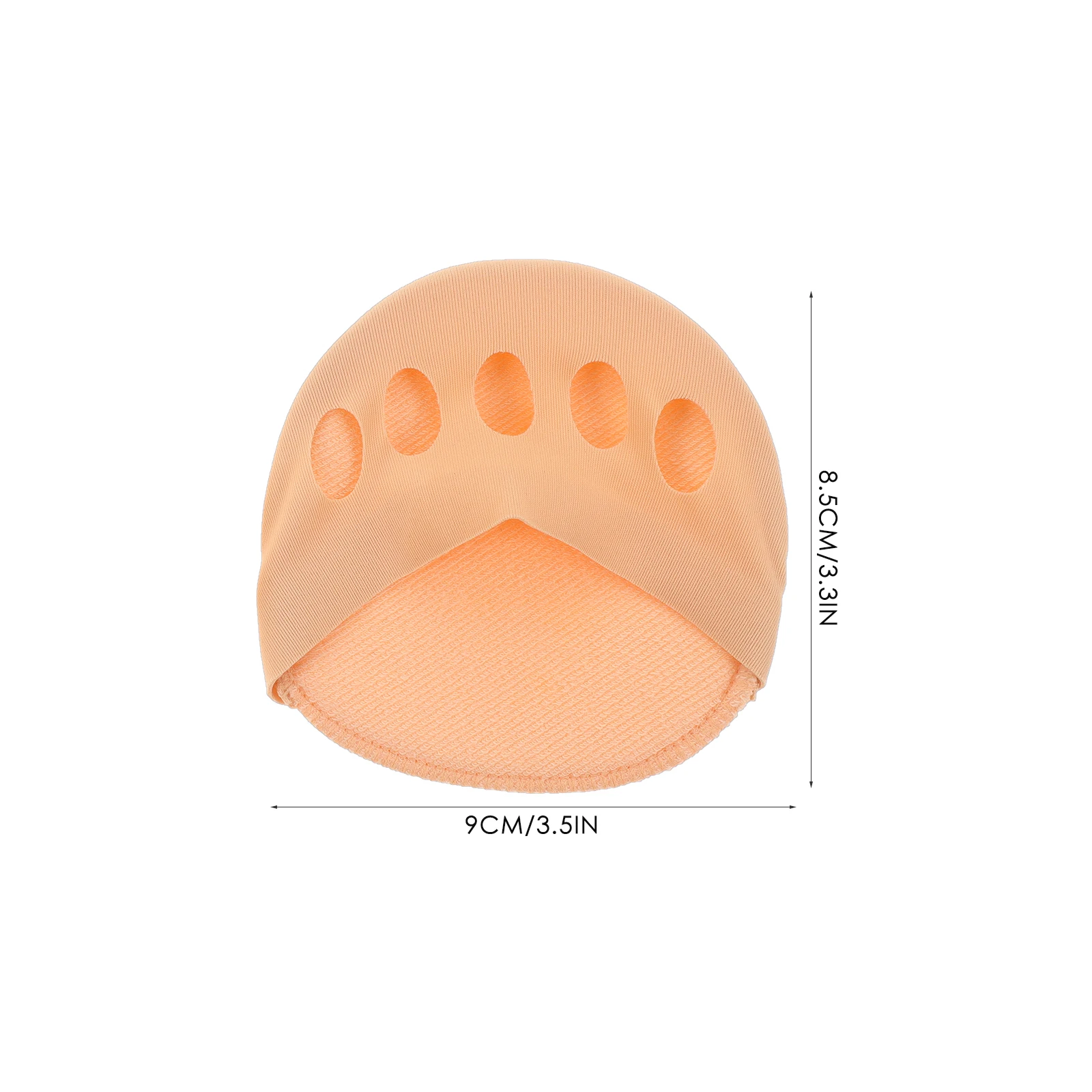

2pcs Invisible Forefoot Socks Women Half Toe Liner Anti Slip Breathable Comfortable Summer Wear Resistant High Heel Socks