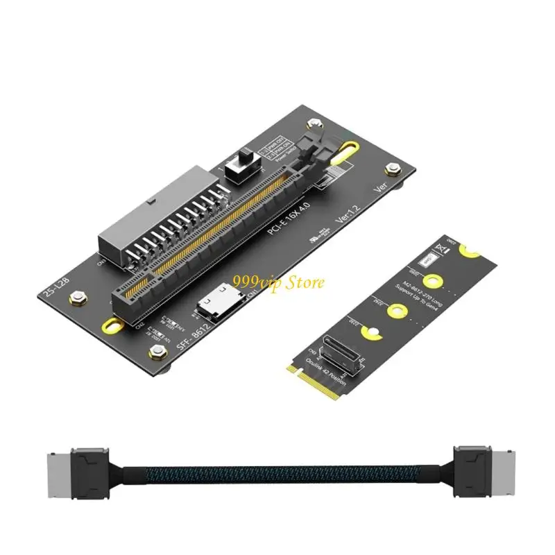 C90C M.2 Nvme To Oculink SFF8611/8612 M.2 NVME To Oculink Extension Cable M.2 Adapter Pcie Cable For Desktop Laptop