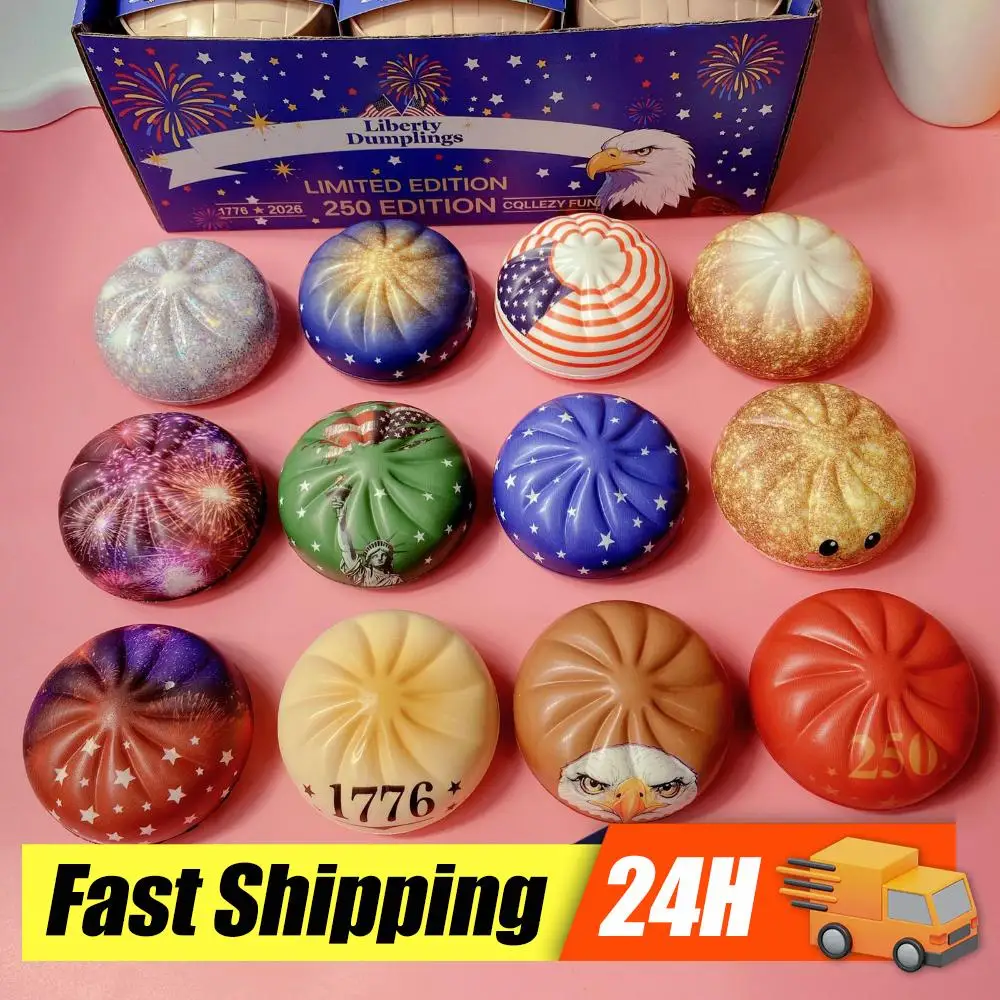 12pcs-250th-usa-anniversary-liberty-dumpling-squishy-statue-squishy-toy-dumpling-stress-ball-gift-toys-funny-gifts-for-adults