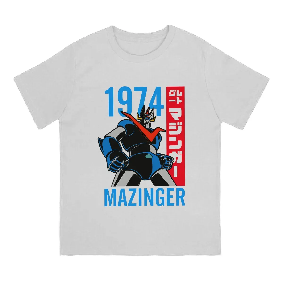 Great Mazinger 1974 Dark MazingerZ Robot T Shirt Grunge O-Neck TShirt Polyester Streetwear