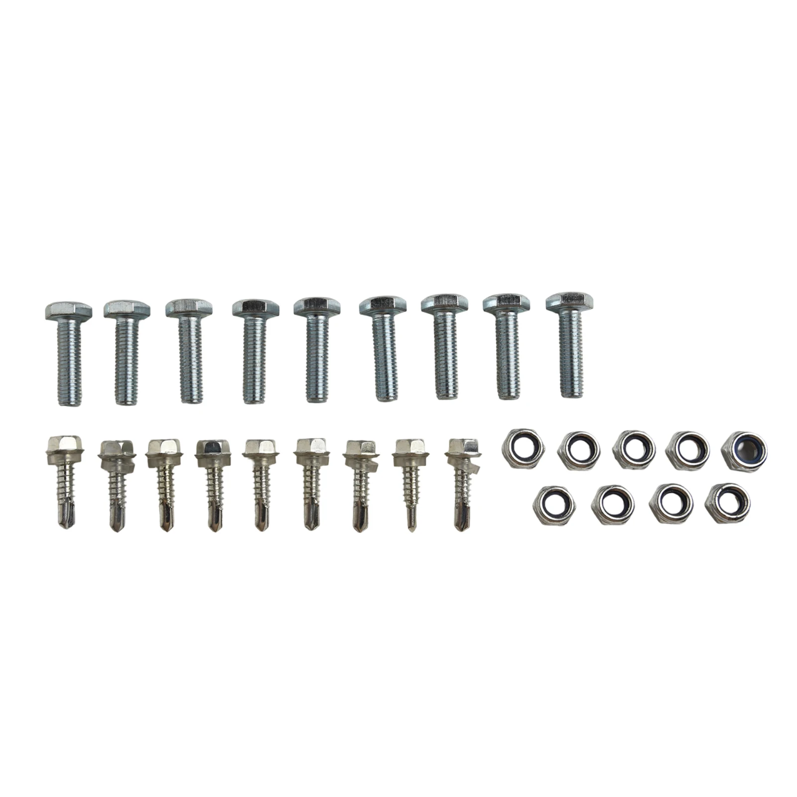 Cleaning Tool 1 4in Rubber Paddle Blade Accessory Self-Tapping Screws 3-Paddle Configuration Hex Lock Nuts Nylon Insert