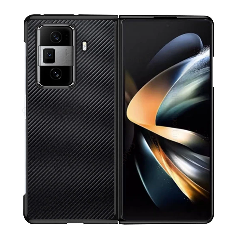 Coque For Honor Magic Vs3 Vs2 Carbon Fiber Phone Shockproof Case For Honor Magic V3 V2 RSR Flip Protection Cover Fundas