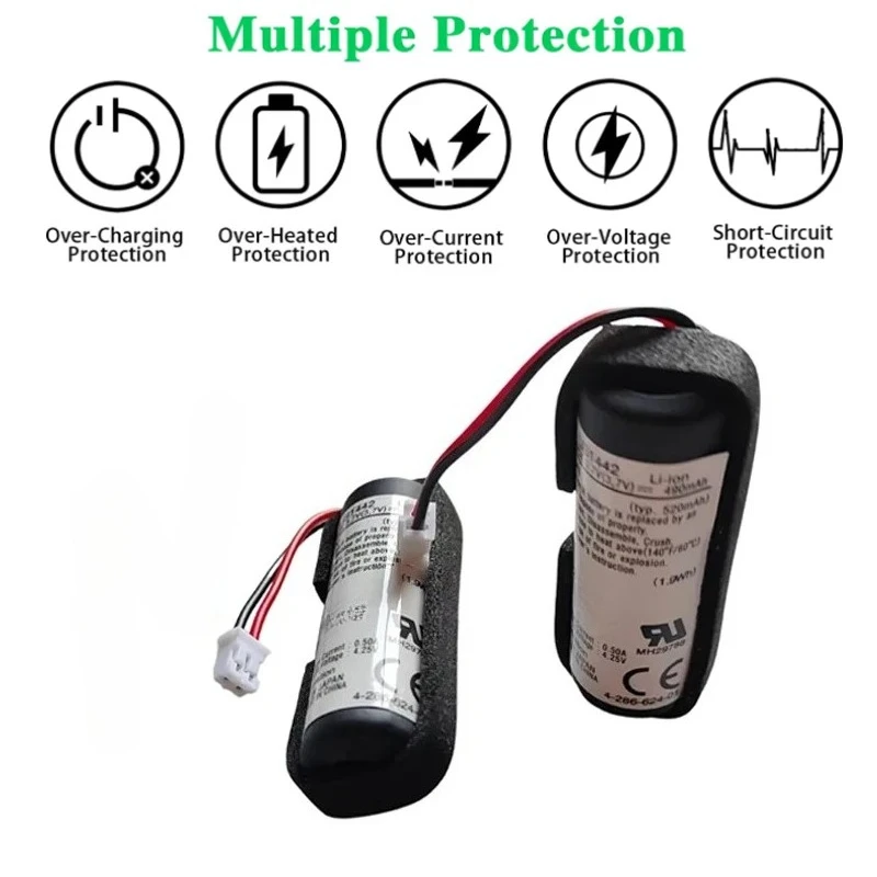 New LIS1441 1380mAh LIS1442 490mAh Navigation & PlayStation Move Motion Controller Battery for Sony PlayStation Move for PS3