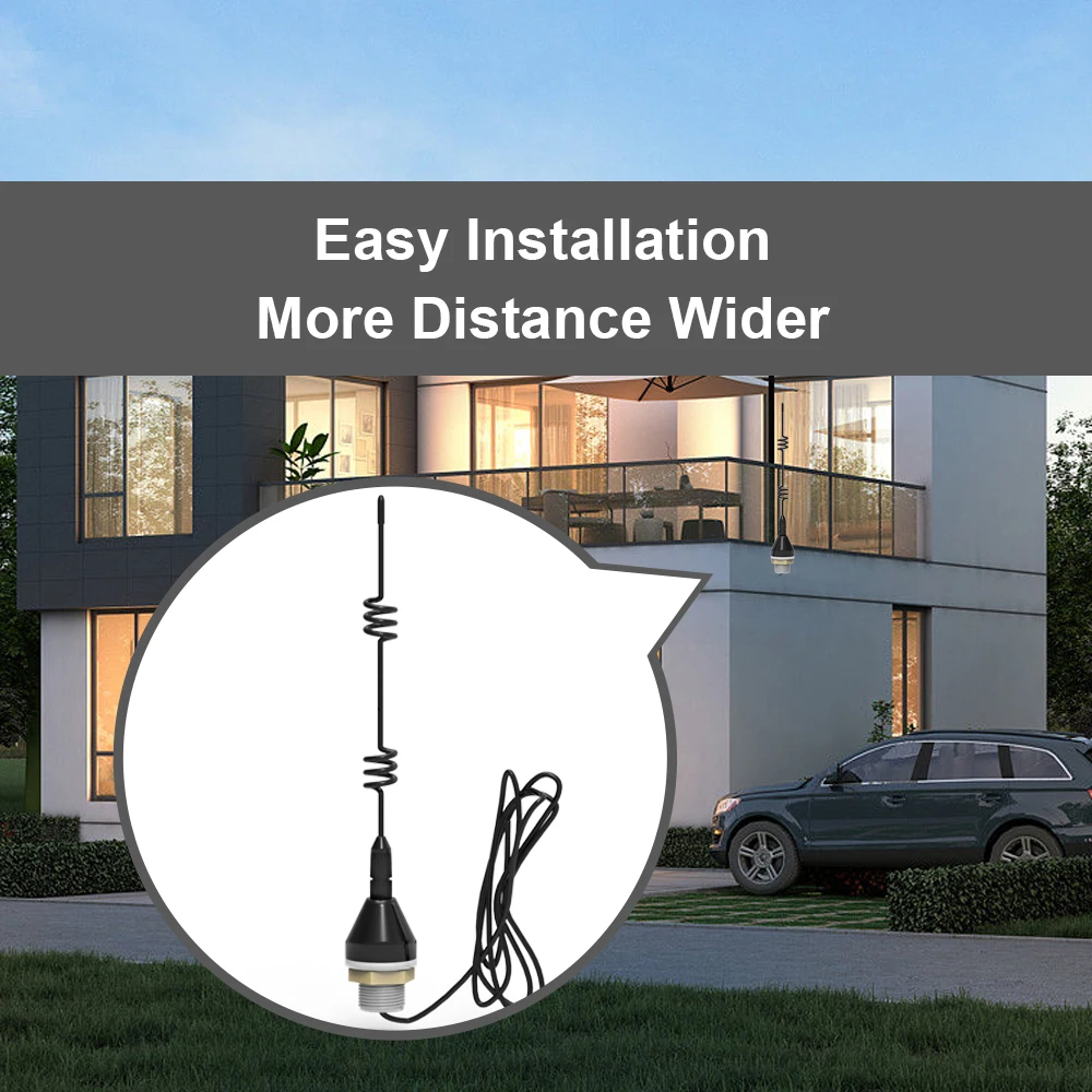 Waterproof Outdoor Antenna 868 MHz 868.3MHz Ultra-long Distance Extender For Garage Door Gate Control Electric Gate Antenna