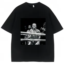 Tank Gervonta Davis Print T-shirt Vintage Fashion Boxing T Shirt Oversized Men's Loose Cotton Tshirt Streetwear Birthday Gifts