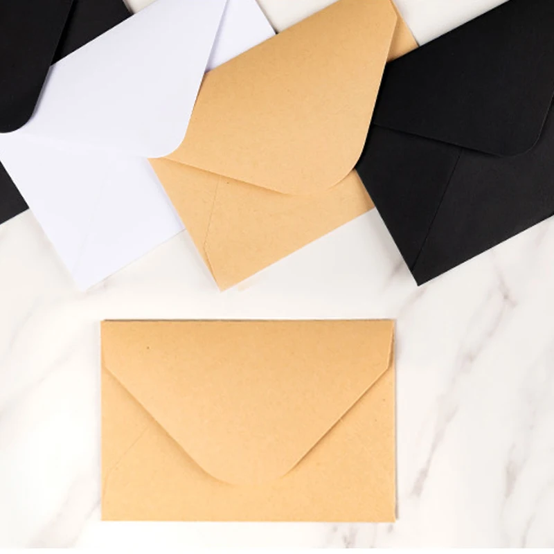 

50 шт., 16x11 см, конверты для свадьбы, высококачественная крафт-бумага 120 г, пригласительные открытки, канцелярские принадлежности для малого бизнеса, сумка для хранения