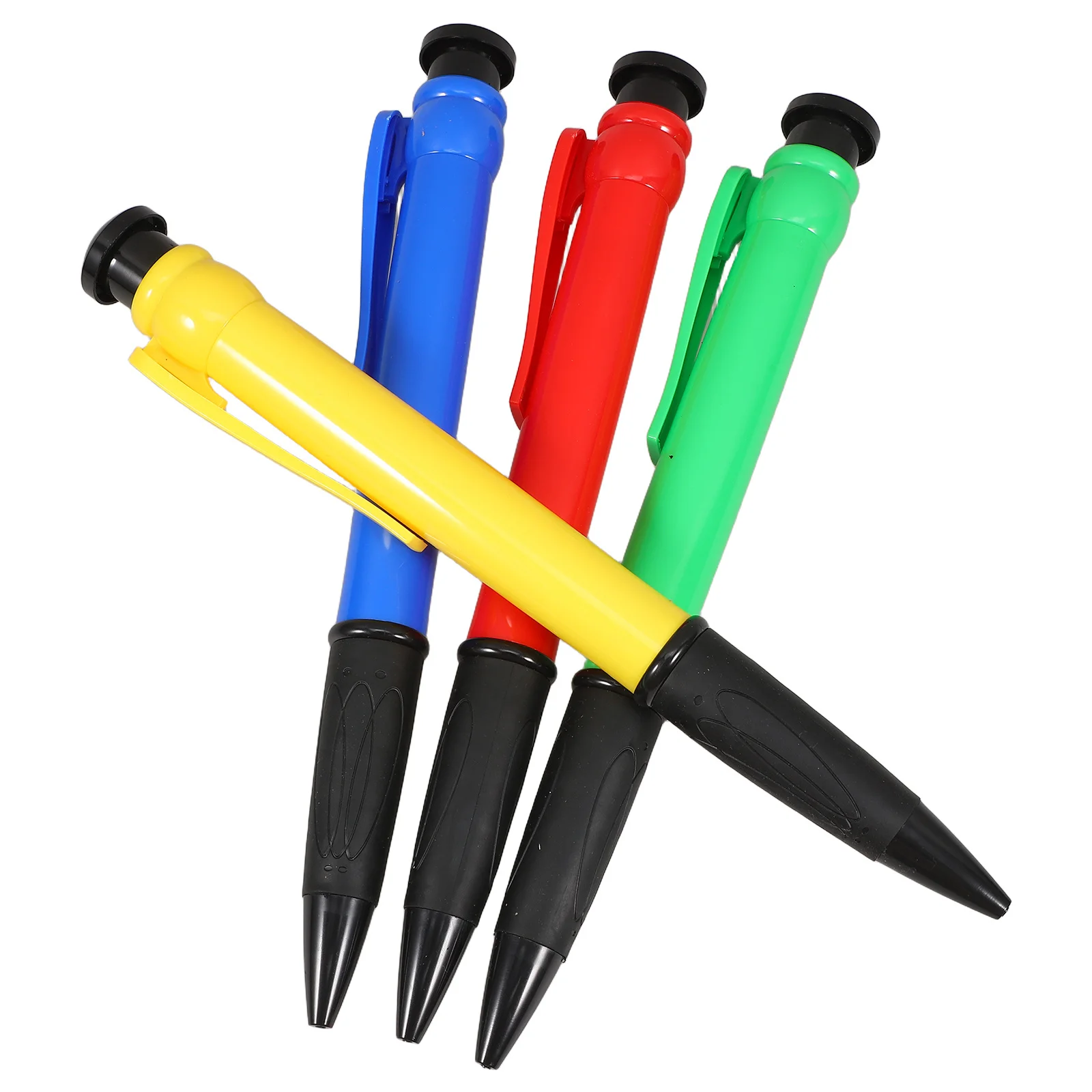 

4Pcs Giant Novelty Jumbo Ballpoint Pens Oversized for Birthday Party Kids Classroom Stocking Stuffers