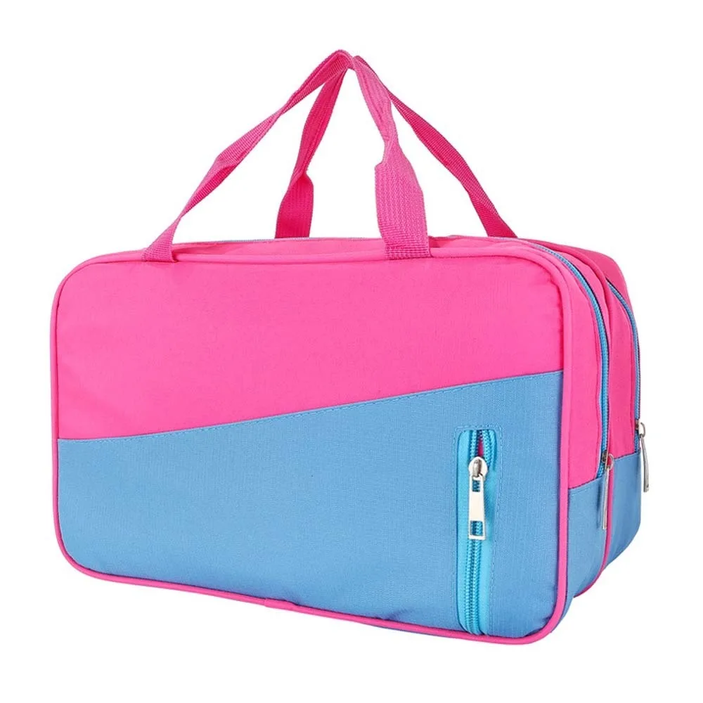 

PVC Oxford Cloth Travel Bag Anti-splash Water Multi-functional Dry Wet Separation Luggage Bag Multi Layered Foldable Handbag