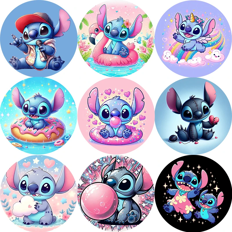 Stitch Anime Phone holder Socket Folding Smartphone Tok Stand Phones Finger Grip Mobile Phone Accessories For iPhone 12 13 14