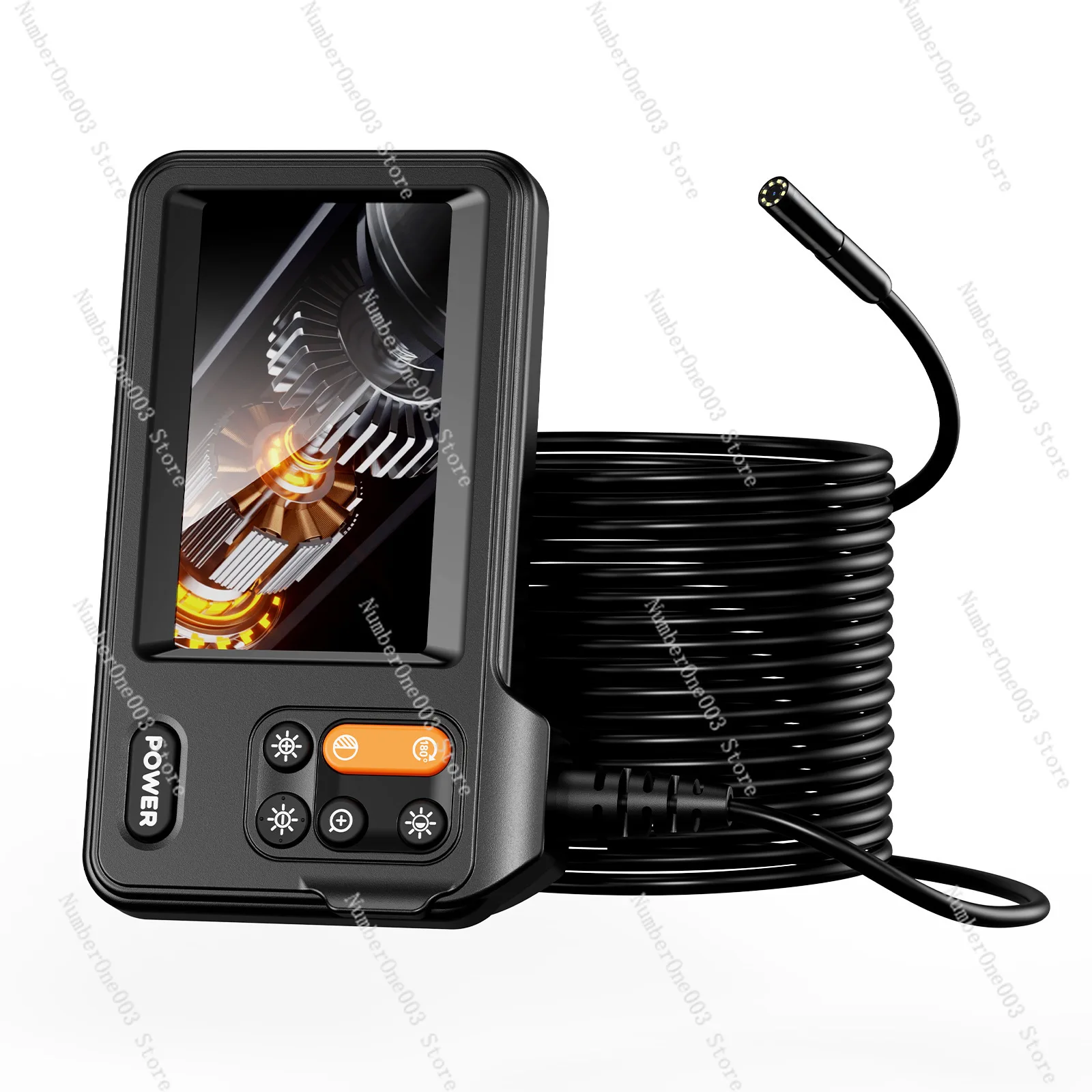 

Industrial Endoscope Visual Pipeline Endoscope 4.3inch Screen 8mm HD Inspection Lens