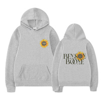 Benson Boone Sunflower Hoodies Fireworks and Rollerblades Tour Merch Unisex Fashion Casual Sweatshirts