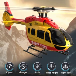 New C190 helicopter H145 Six-Channel Single-Propeller Flybarless Helicopter 2.4g Two Brushless Motors Six-Axis Gyroscope