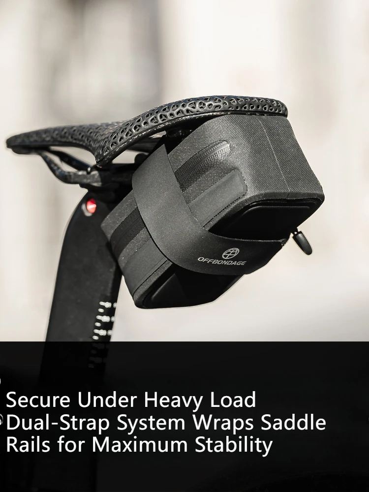 AliExpress OFFBONDAGE Mini Bicycle Saddle Bag Lightweight Bike Under Seat Bag Portable Multi-function Tools Bag Waterproof MTB Accessories