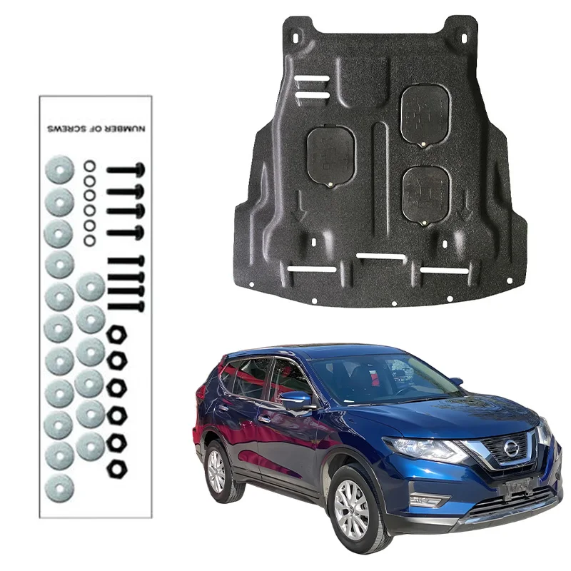 Exact Fit 3D Scanned Underbody Guard Engine Protection Plate Assurance For Nissan Rogue 2014-2021 2.0L 2.5L
