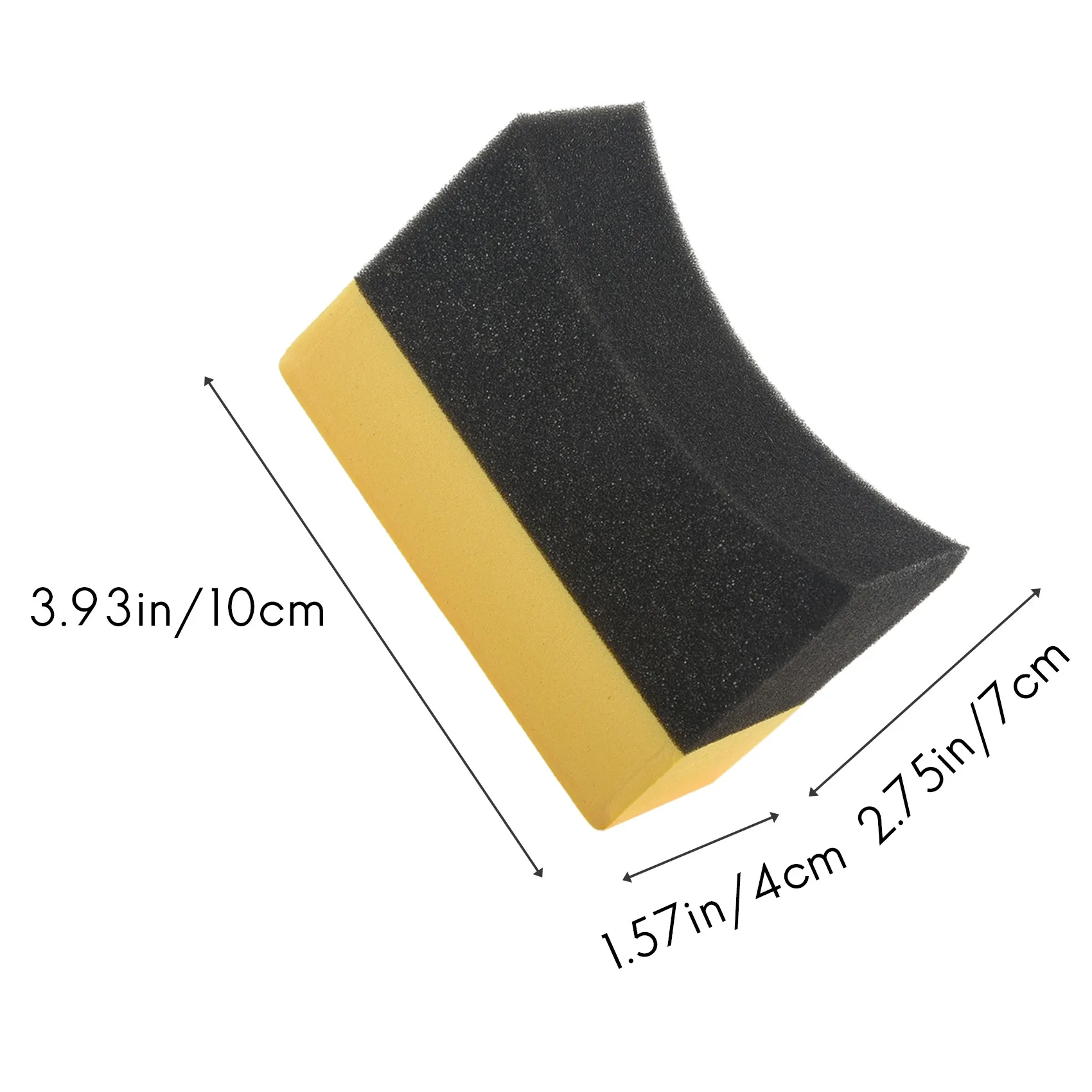 ABXF-18Pack 타이어 드레싱 애플리케이터 패드 타이어 샤인 애플리케이터 드레싱 패드 자동차 유리 페인트 강철 용 연마 스폰지