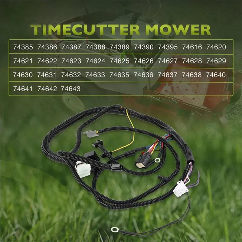 A64Z Complete Wiring Harness For Toro Timecutter Mower 74385
