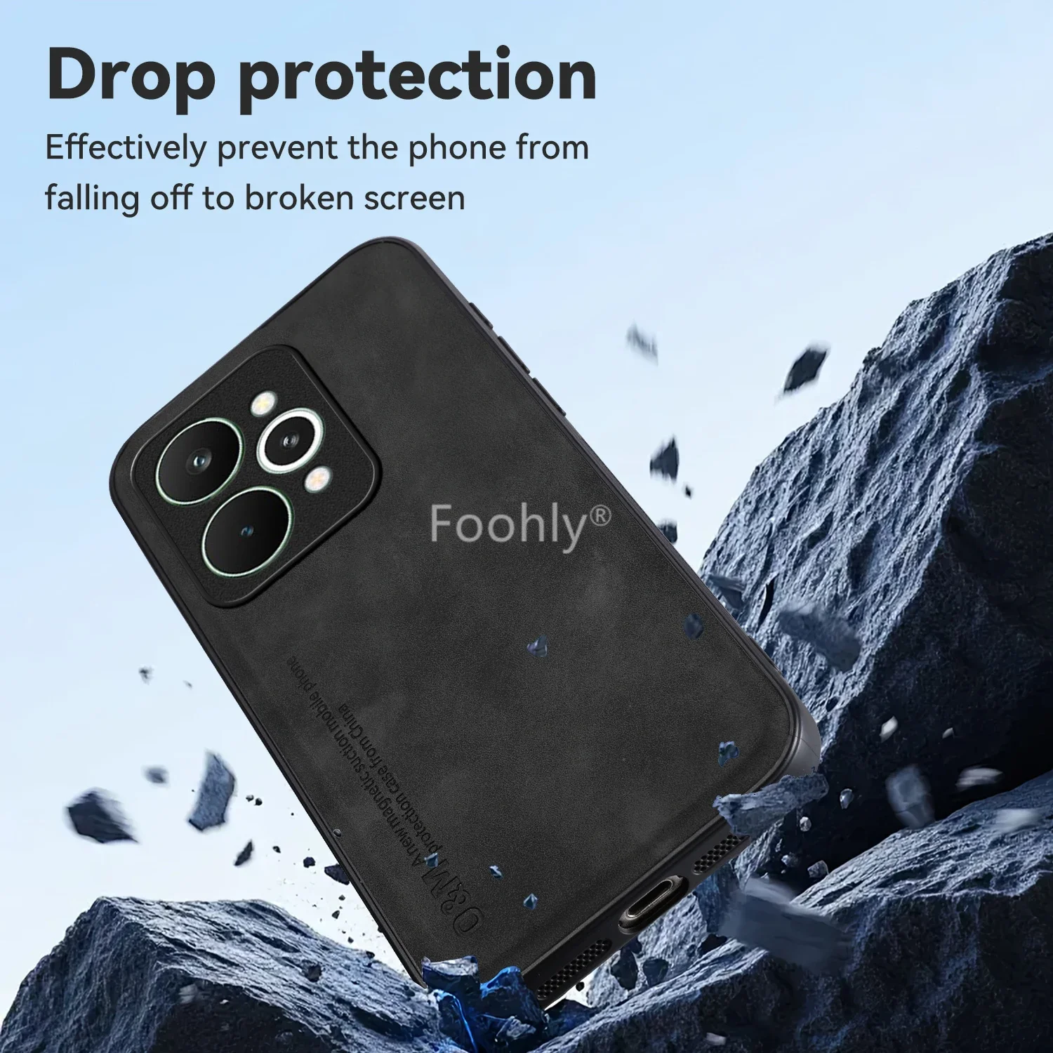 حافظة مغناطيسية من جلد نوبوك لهاتف Realme 15 Pro 5G غطاء حماية مقاوم للصدمات غطاء خلفي Coque Capa Fundas
