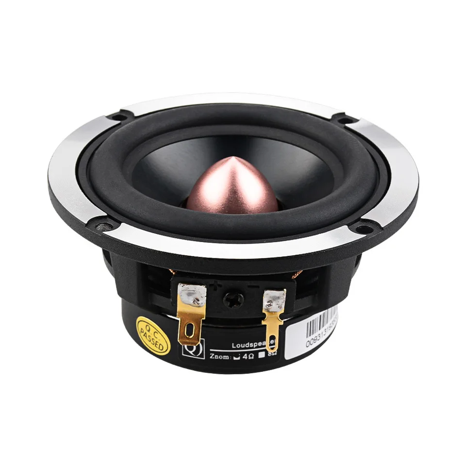 AIYIMA 1Pcs 3 Inch Midrange Sound Speaker 4 8 Ohm 30W Bullet Aluminum Ceramic Modified DSP Wired DIY