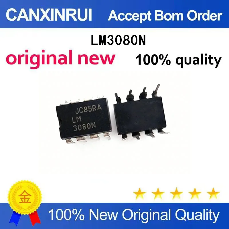 (5-100 Pieces) Brand new original LM3080N LM3080 DIP-8 direct insertion operational amplifier chip IC