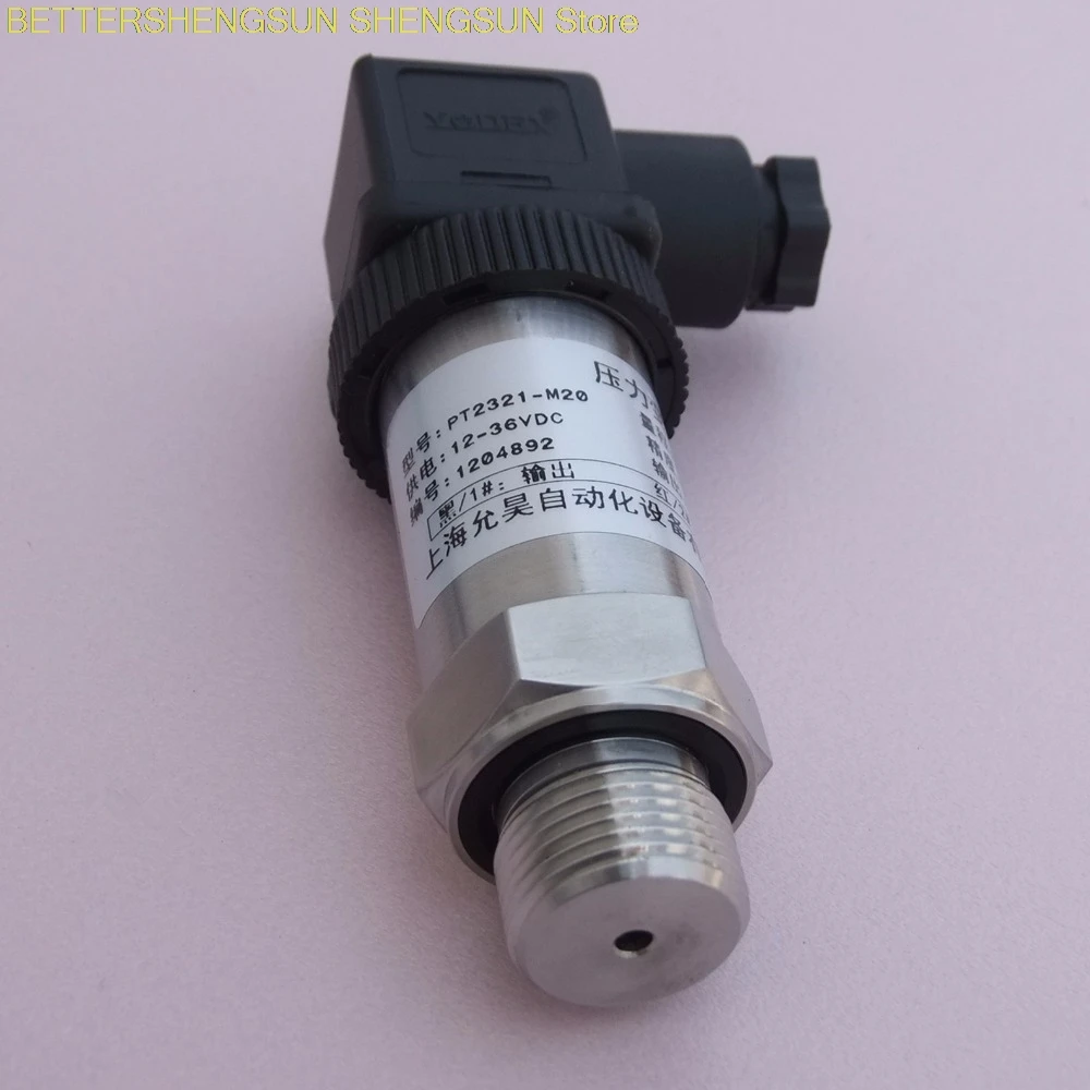 PT2300 pressure sensor, transmitter, 40MPa-G1/4-4-20mA, current transducer for hydraulic system