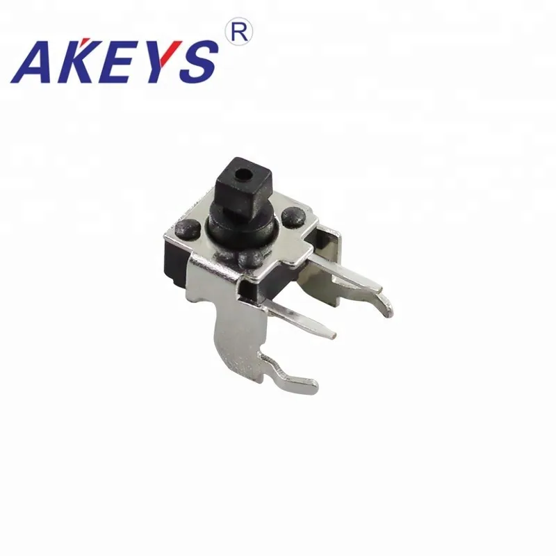 10pcs TS-D014F light touch switch with bracket, 2-pin, 6 * 6 square head, small key, electronic components, button accessories
