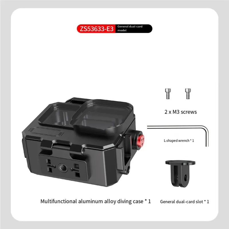 【RECOMENDAR】Protective Frame 80M Waterproof Case For Ace Pro For Ace Pro2 Underwater Diving Housing For Action Cameras