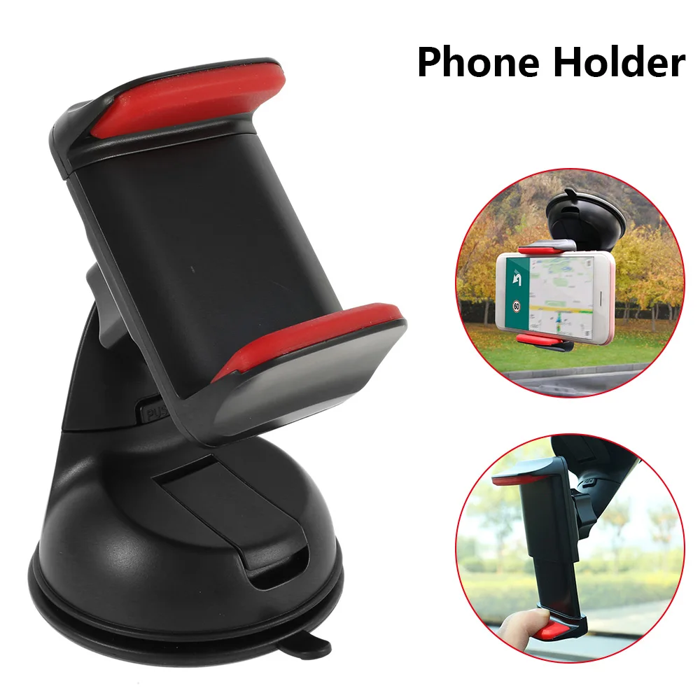 

Silicon Sucker Car Phone Holder Car Phone Stand with 360 Degree Rotating Sturdy and Portable Car Phone Mount for Mobile Phone
