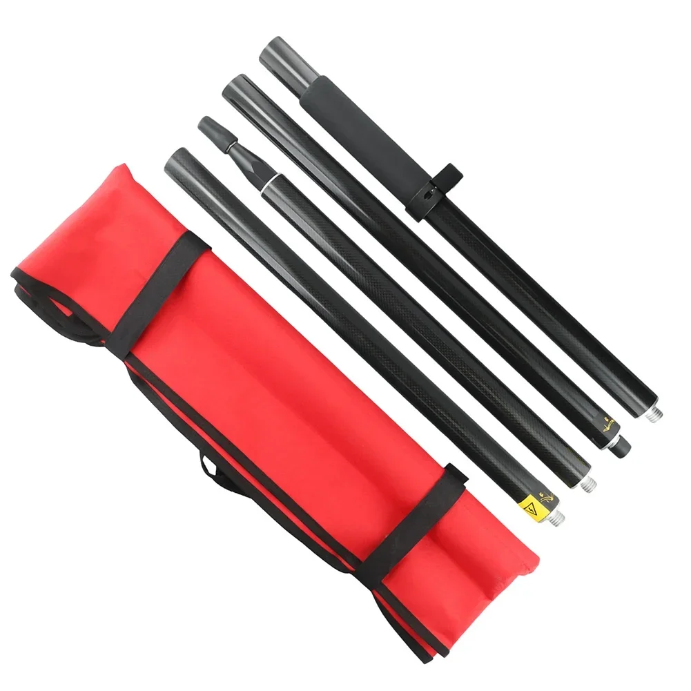 GPS GNSS RTK Pole Carbon Fiber Pole Land Surveying 5/8