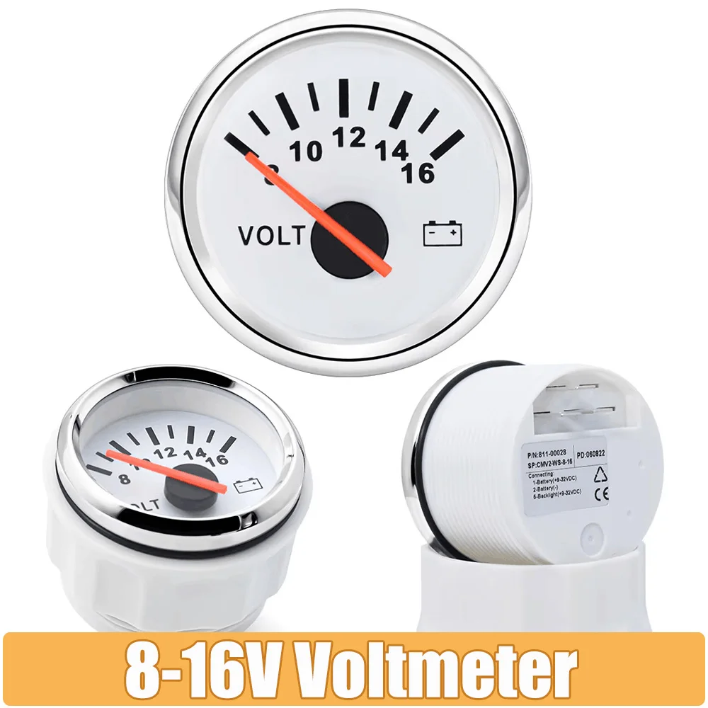 2" 52Mm Voltmeter 8…